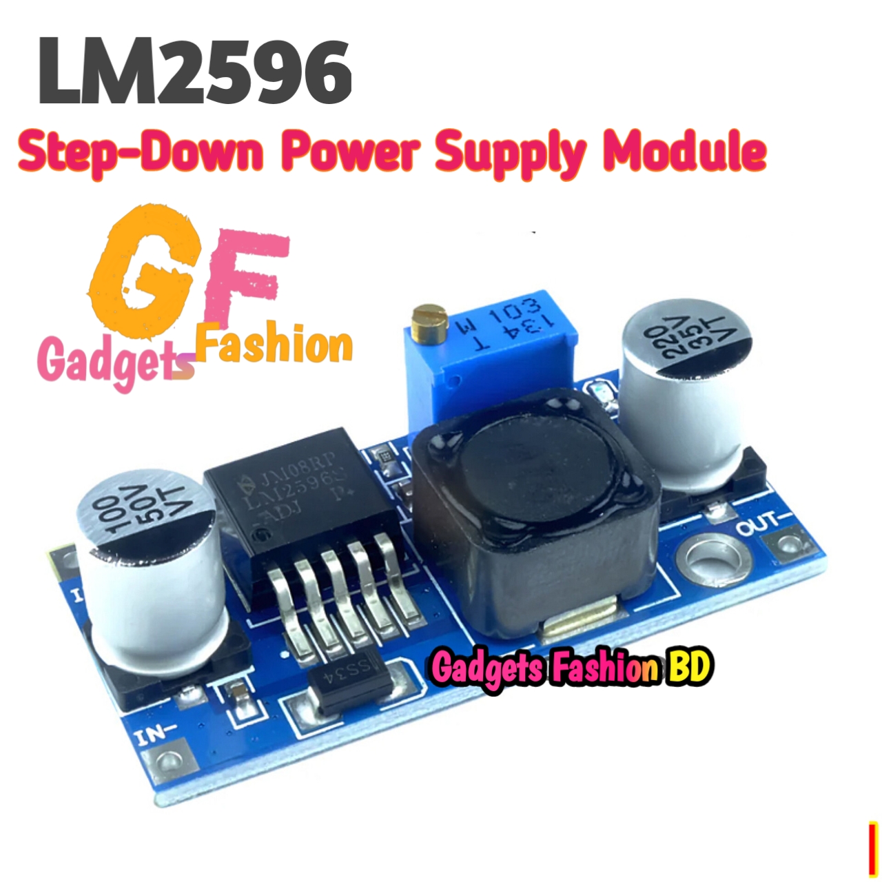 LM2596 DC-DC Buck Converter Step-Down Power Supply Module