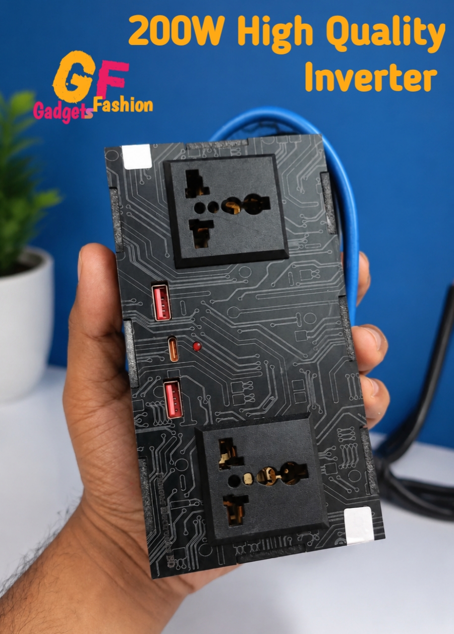 200W High Quality Inverter V1 12V To 220V Power Inverter