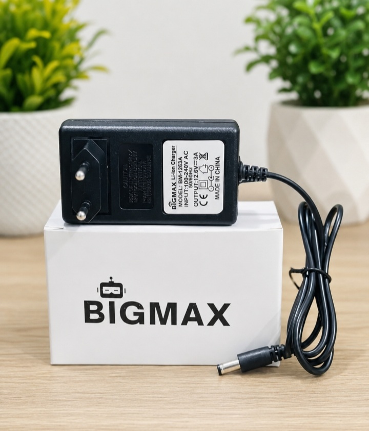 BigMax 12.6V 3A Li-Ion Battery Charger