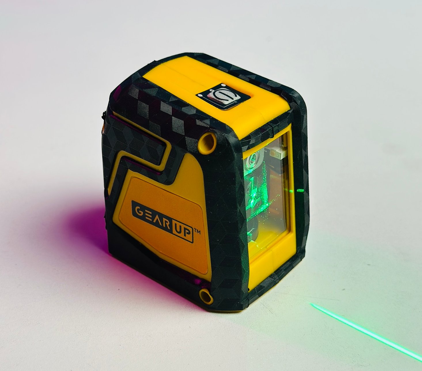 GearUP Self-Leveling Green Cross Line Laser Level – Ultra-Bright Beam