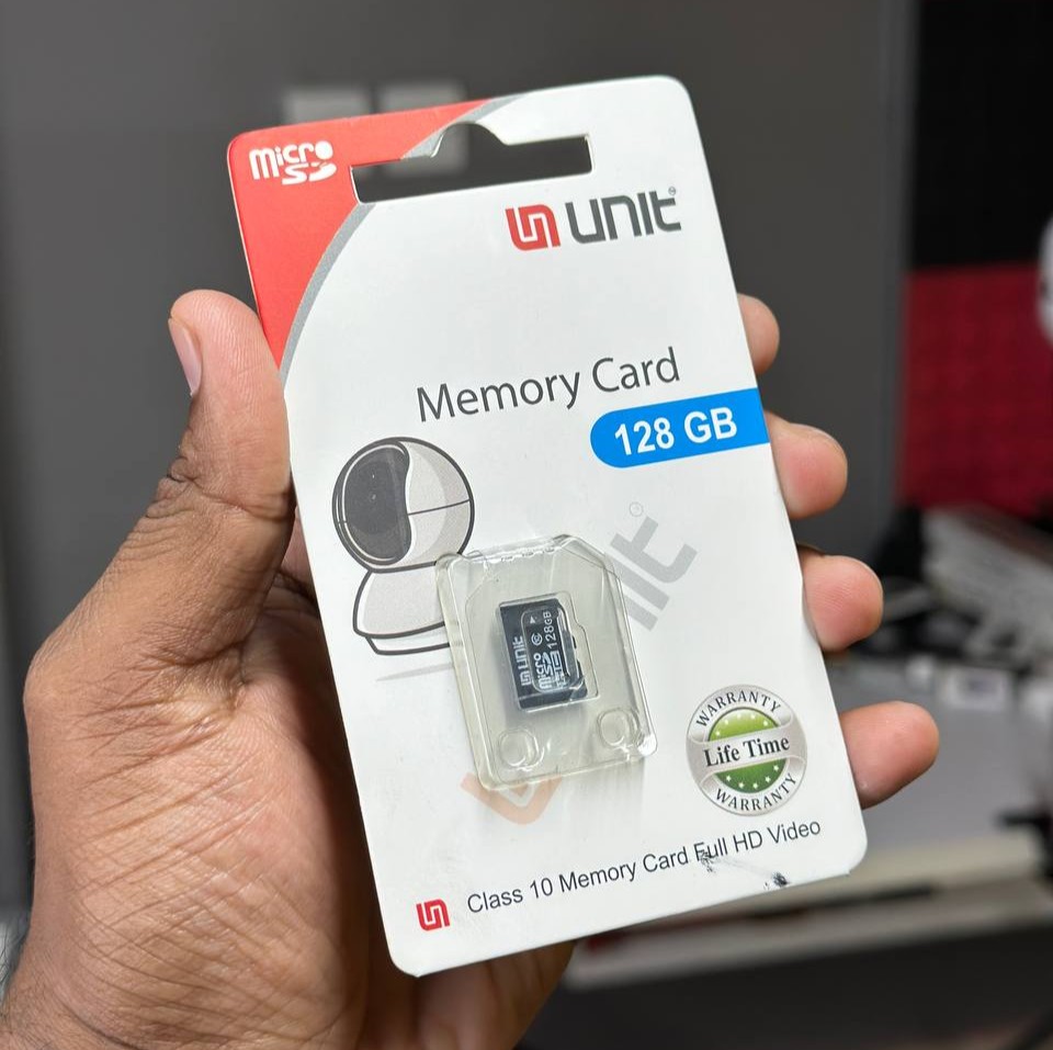 UNIT 128GB Memory Card Class 10 Memory Card Full HD Videolifetime warranty1,480.00৳