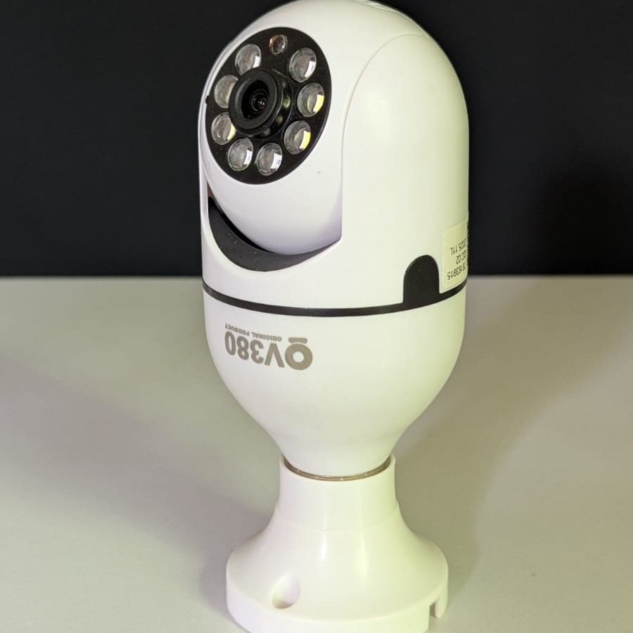 V380 PRO E27 360° 1080P Wireless IP Bulb Camera – Smart Home Security Camera